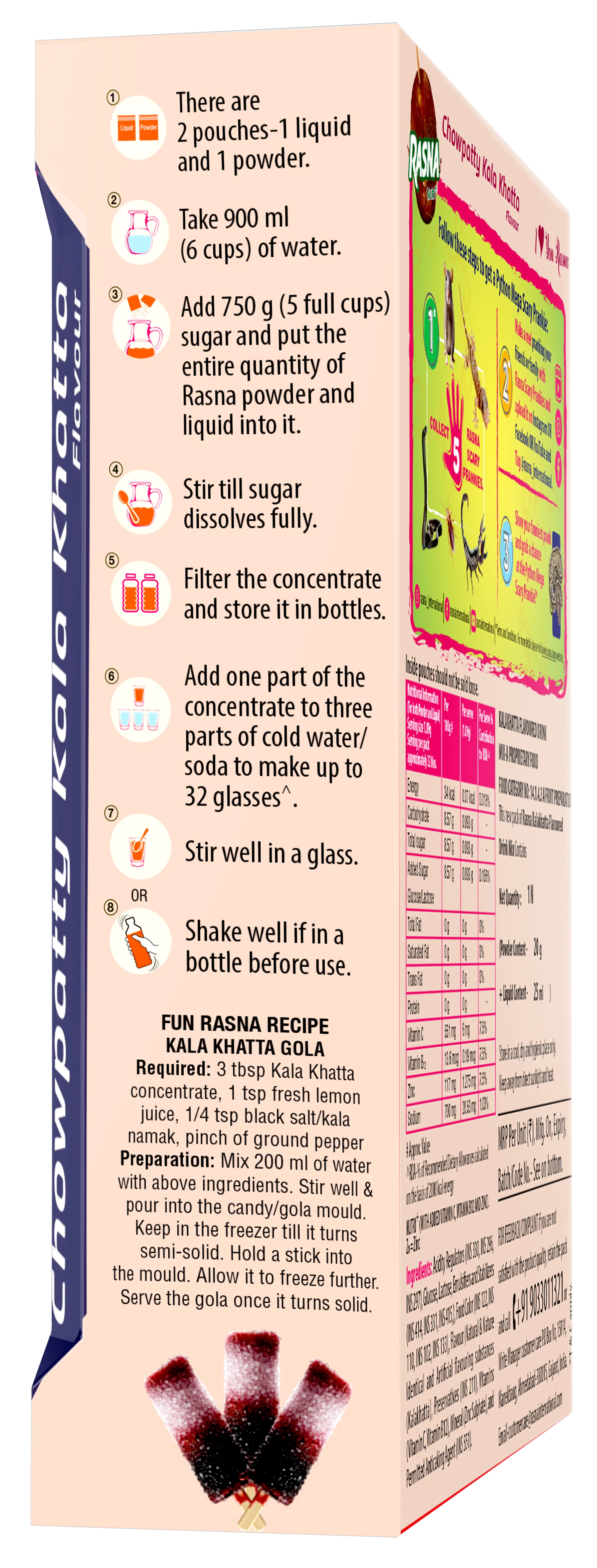 Fun Food Mix 32 Glass: Kala Khatta - Image 4