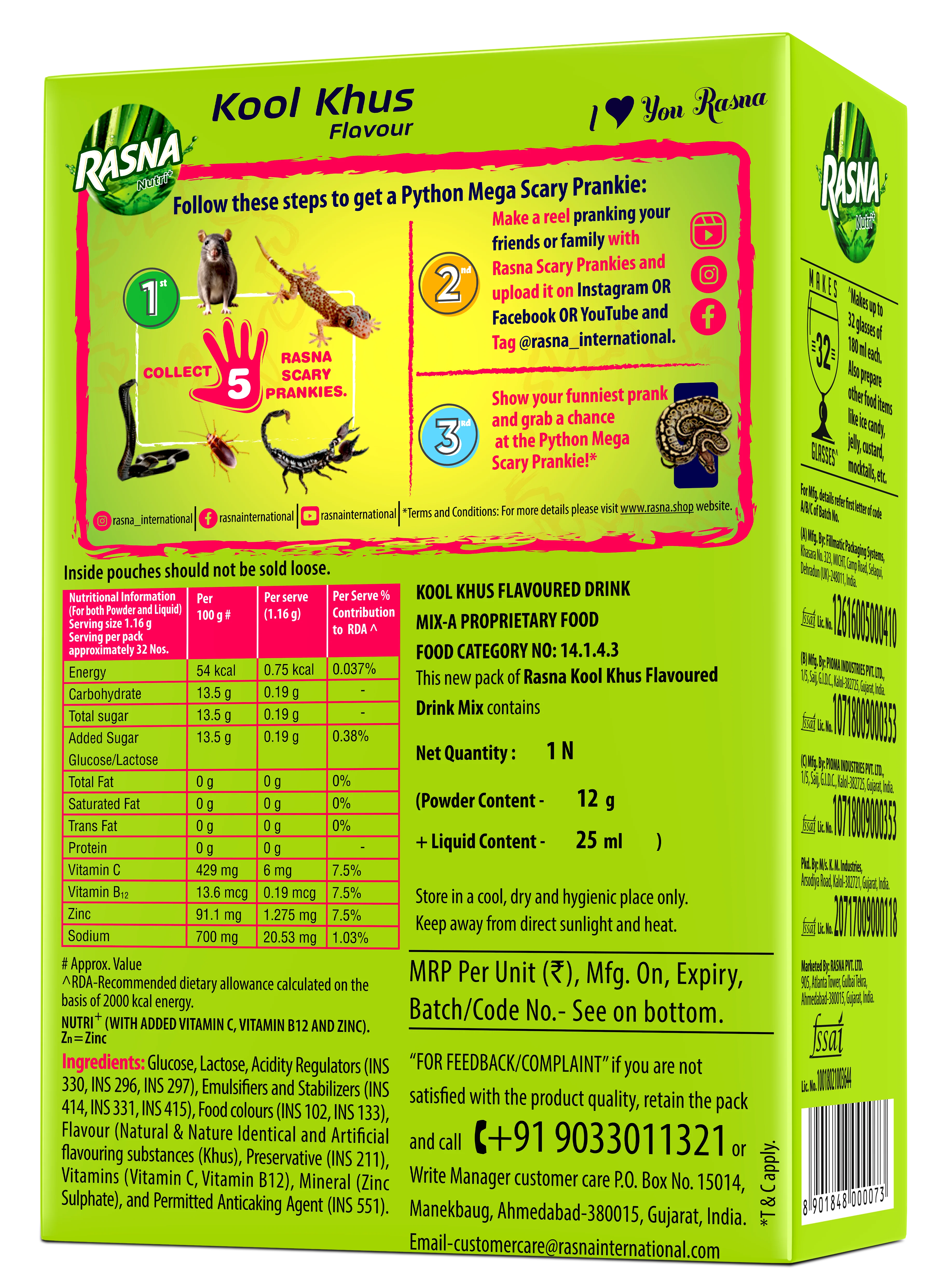 Fun Food Mix 32 Glass: Khus - Image 3