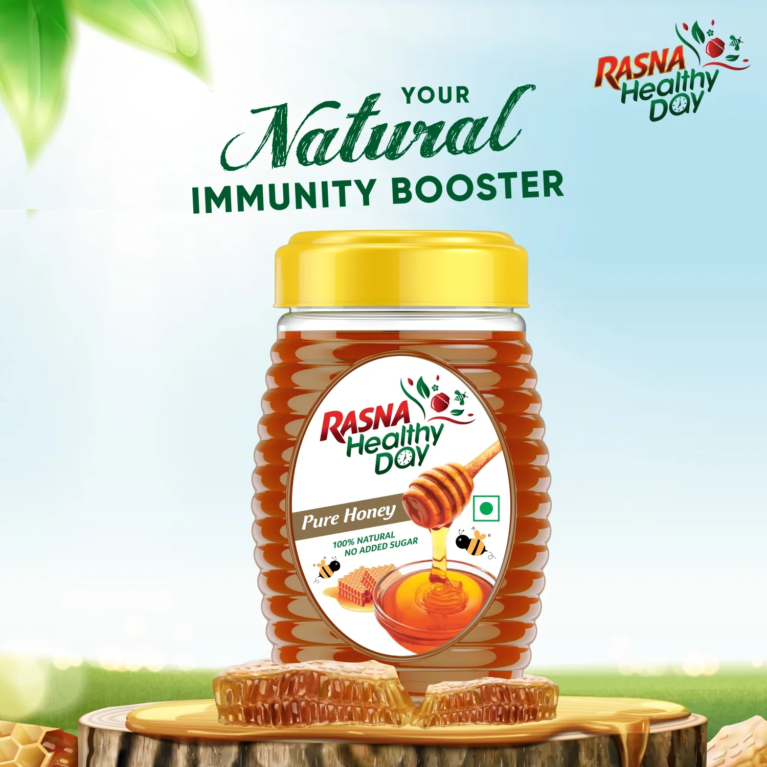 Rasna Honey 500 gm - Image 3