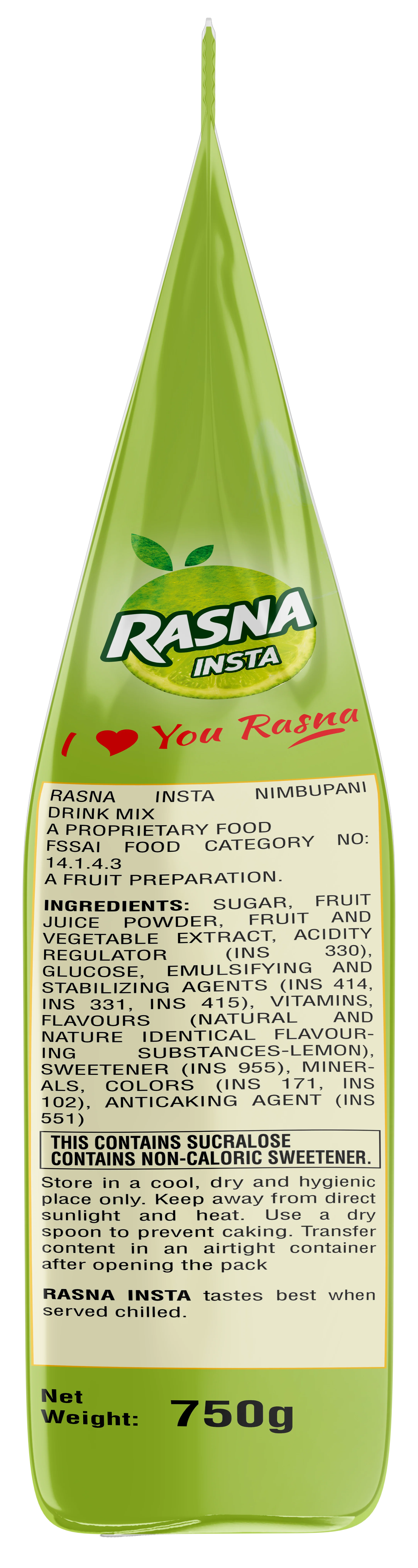 Rasna Insta 750g Lemon - Image 4
