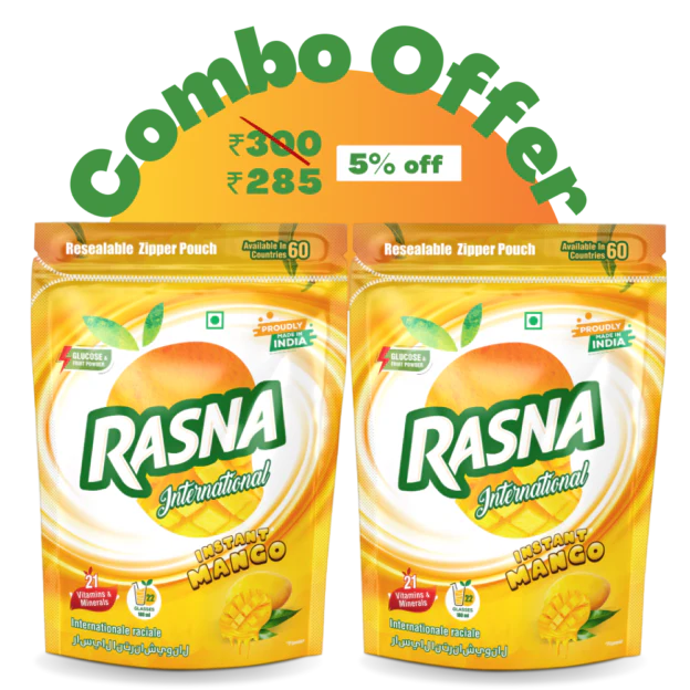 Rasna Rich Combo Pack Mango Flavour 500g x 2