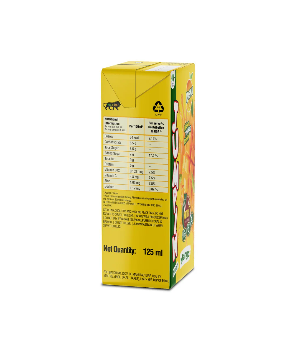 Rasna Jumpin Mango 125 ML - Image 3