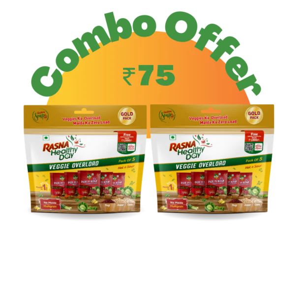 Rasna Quikie Veggie Overload Soup: Manchow Pack of 5 Combo - Image 3